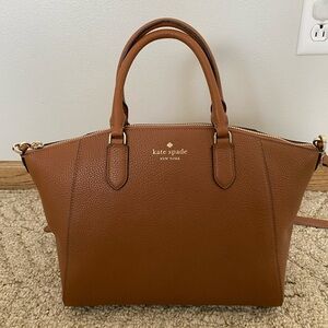 Kate Spade Tan Leather Satchel
